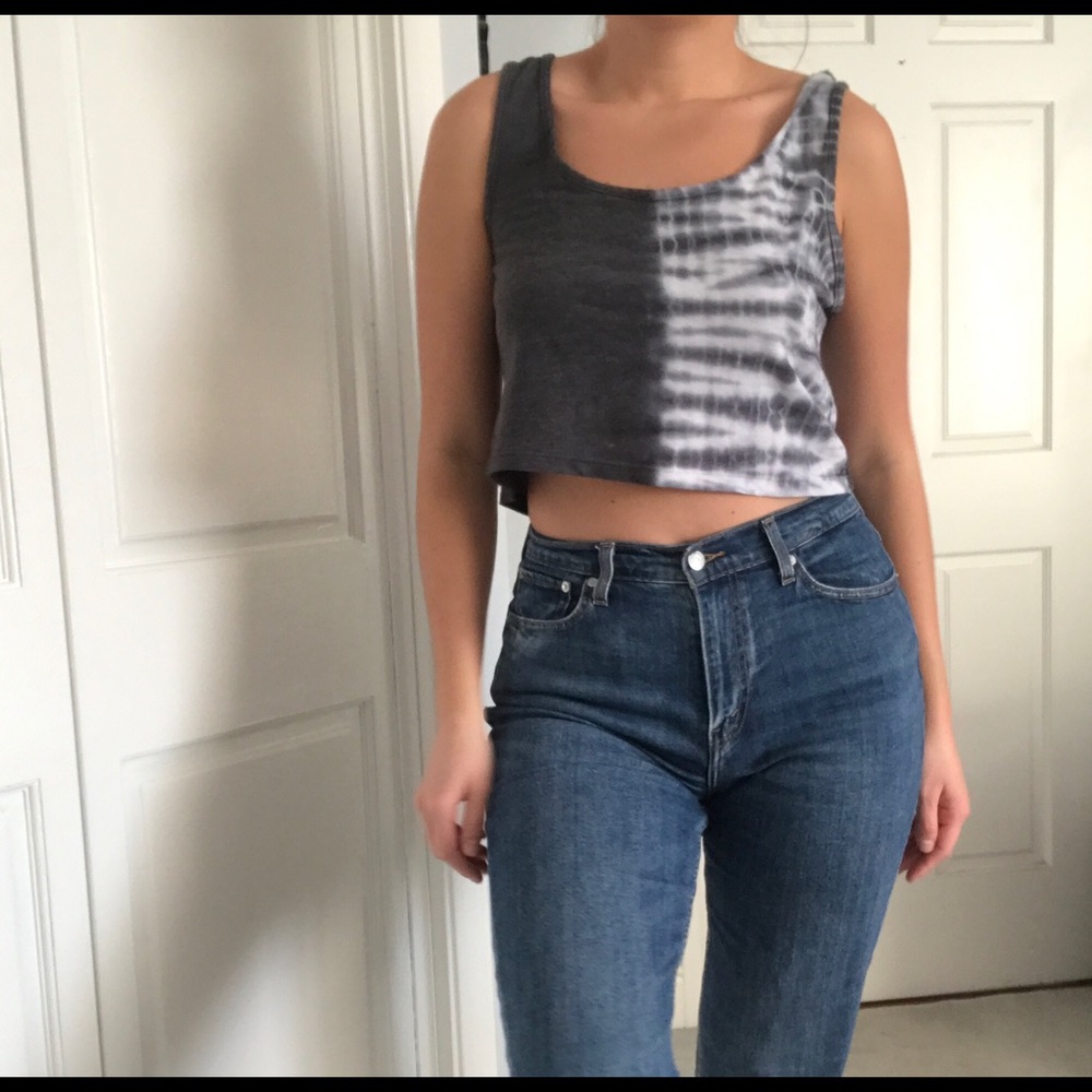 Tie dye crop top